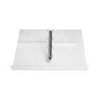 Lutrin avec anneaux de classeur - Cristal