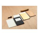 Flying Spirit Green carnet reliure intégrale à poches 14,8x21cm 120p détach. ligné motifs assortis papier ivoire 90g - Vert de gris