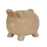Tirelire cochon 25,5cm - Kraft