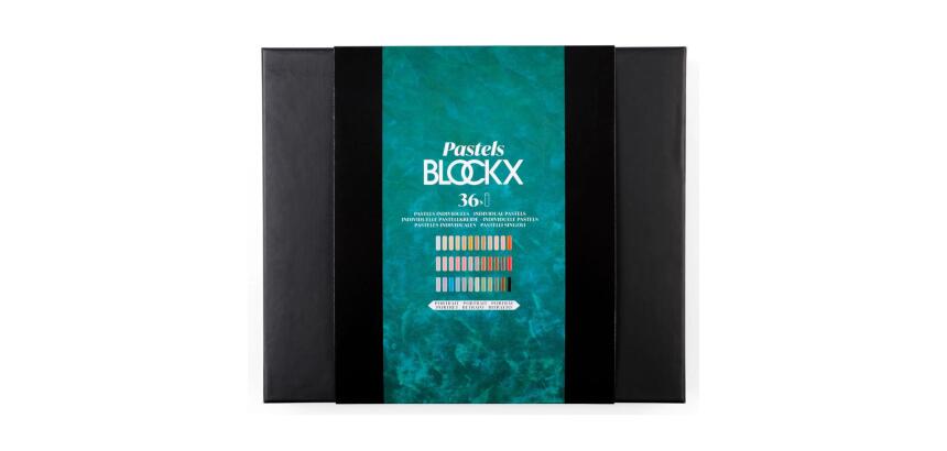 Coffret bois 36 Pastels