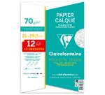 Papier calque, A4, 70 g/m2, pack promo
