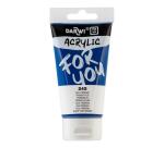 Darwi For You tube de peinture acrylique 75 ml - Bleu primaire