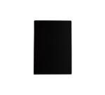 Support visuel en ardoise incliné A6 - Noir