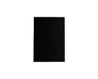 Support visuel en ardoise incliné A6 - Noir