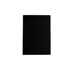 Support visuel en ardoise incliné A6 - Noir