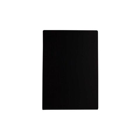 Soporte de pizarra inclinada A6 - Negro