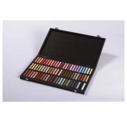 Coffret bois 72 Pastels - Portait