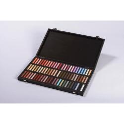 Coffret bois 72 Pastels - Portait
