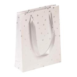 Valentine, sac moyen 17x6x22 cm - Blanc