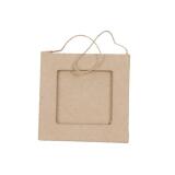 Mini cadre carré 8x8cm - Kraft