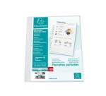 Sachet de 100 pochetttes perforées Polypropylène grainé 5/100e - A5 - Cristal