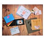 Book alb 30p. black 25x25cm ZEPHIRE grey