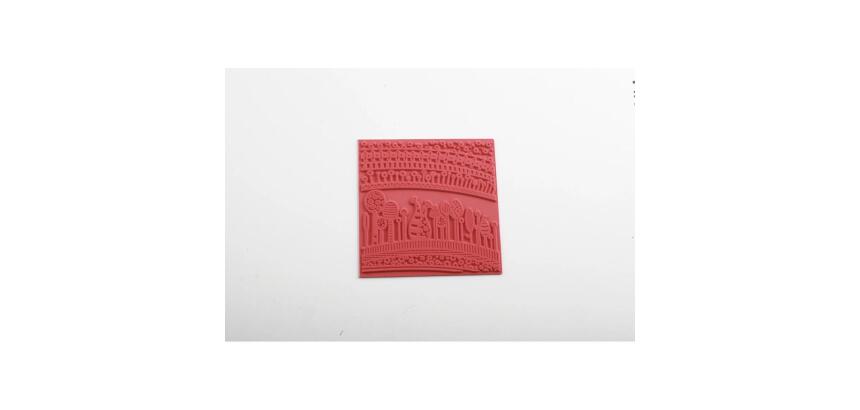 Cernit plaque de texture Harmony - Gris