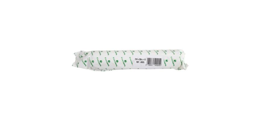 Bobine Fax 210x50 mm - papier thermique 55g/m2 - Blanc