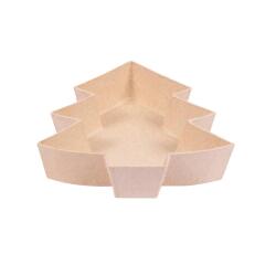 Plateau sapin 17x14x3 cm - Kraft
