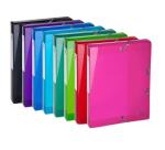 Carpetas de proyecto con gomas Iderama® PP 7/10e - Lomo: 40 mm - Formato de documento: A4 - Tamaño: 25x33cm - Colores surtidos