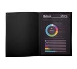 Pack of 100 square cut folders ROCK''S 210 - 24x32cm