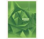 Cahier brochure rembordée rigide 7000 24x32 cm 192 pages grands carreaux 70 g - Assortis
