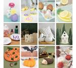 DARWI Pain de 1 kg de pâte auto-durcissante CLASSIC blanche - Blanc