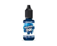 Cernit encre à l'alcool 20 ml Marine - Bleu marine