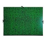 Carpetas de dibujo con cinta de tela, EXA+ - 61x76 cm para archivar 50x75 cm - Lomo de tela: 3 cm y cantos de tela - ANNONAY - Verde