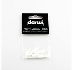 DARWI 10 Pointes de remplacement pour Marqueur de Peinture sur Céramique à Froid Pointe conique fine 2 mm
