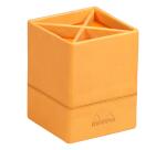 Pot à crayons, en similicuir