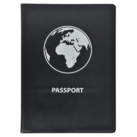 Hidentity ® Passport - Pasaporte 2 Caras 90x128 - Negro