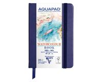 Carnet rembordé rigide Aquapad A6 24F 300g
