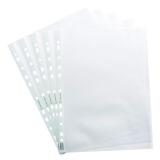 Sachet de 50 pochettes perforées PP recyclé Forever 9/100e - A4 - Translucide