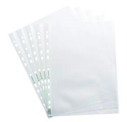 Exacompta Forever Recycled PP Punched Pockets A4 Pack of 50 - Translucent