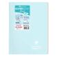 Cahier reliure intégrale enveloppante Koverbook A4 160 pages ligné + marge couverture polypropylène transparent