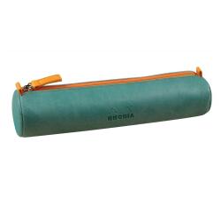 Trousse Rhodiarama plumier simili cuir 21,5 x 5 cm