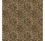 Kraft brut 70g, rl 50x0,70m Géo noir - Noir