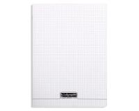 Cahier piqué 8000 POLYPRO A4 192 pages petits carreaux 90 g - Incolore