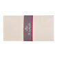 20 enveloppes DL (110x220mm) Toile Impériale doublées gommées - Blanc