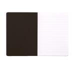 Cahier piqué Rhodia Classic 14,8x21 cm 96 pages ligné non détachables 80g - Noir