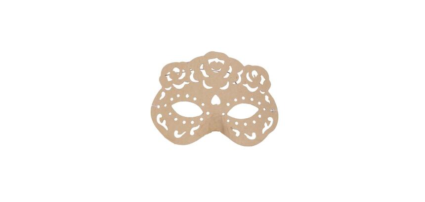 Masque Rita 6x16x12,5cm - Kraft