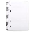 Rhodiactive Greenbook ligné, A5+, perf.6 trous, papier recyclé 90g FSC® - Noir