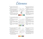 ODELIA, Bloc de coloriage multi-techniques de 20 feuilles A4 250g, Les villes