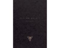 Flying Spirit carnet dos carré 60F 19x25cm 90g - Noir