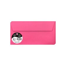 Paquet de 20 enveloppes Pollen 110x220mm 120g/m2 - Rose fuchsia