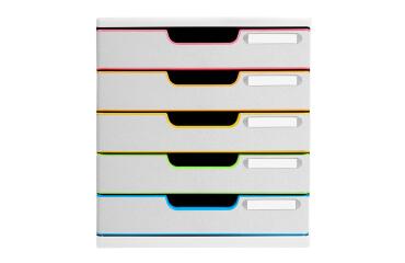 MODULO A4 5 drawer black/harlequin/black