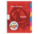 Textes reliure intégrale 7000 17x22 cm 148 pages grands carreaux 70 g - Assortis