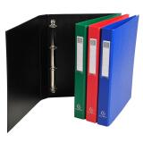 Classeur 4 anneaux cartonné Exacompta A4 - Dos 4 cm couleurs assorties