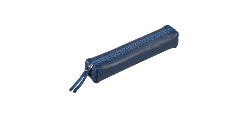 Clairefontaine Coloured Leather SLIM Pouch, 19,5x2,5x4cm