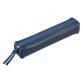CUIR TEINTÉ Trousse SLIM 19,5x2,5x4 cm Bleu foncé