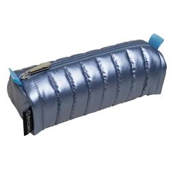 Exacompta Half Round Padded Pencil Case - Assorted colours