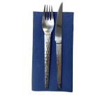 Paquet de 40 serviettes micro gaufrées ouate 2 plis - pliées 1/8