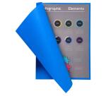 Pk 100 Sq. Folders Flash 220g Ast